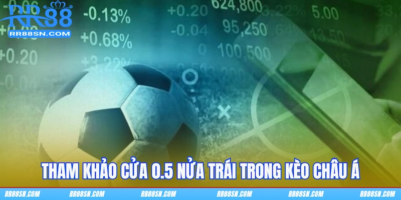 Tham khảo cửa 0.5 nửa trái trong kèo Châu Á